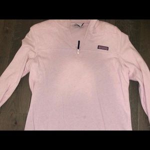 Light Pink Vineyard Vines pullover size Large.